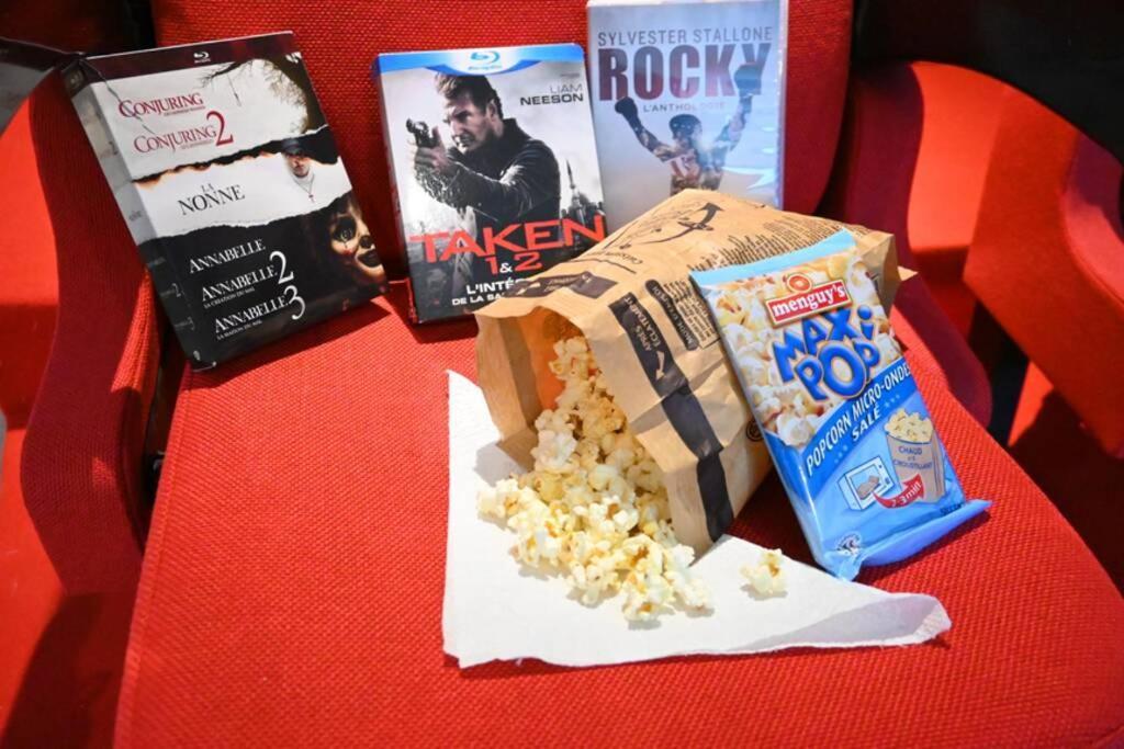 Cinema Appartement 10Mn Aeroport Roissy Cdg Villeneuve-sous-Dammartin Kültér fotó